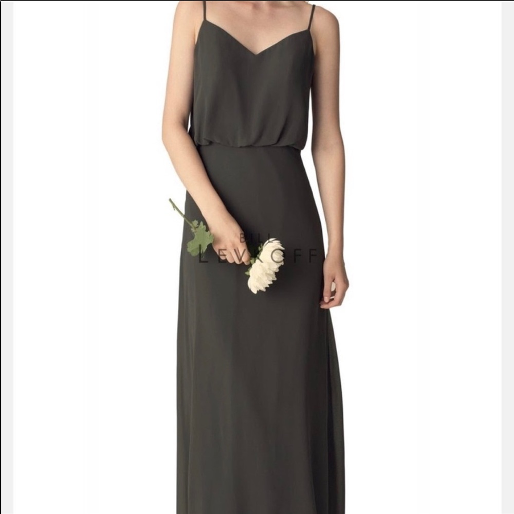 Bill Levkoff Bridesmaids Dress Style 1266 in Wine